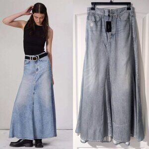 rag & bone | Liquid Miramar Maxi Skirt In Posy